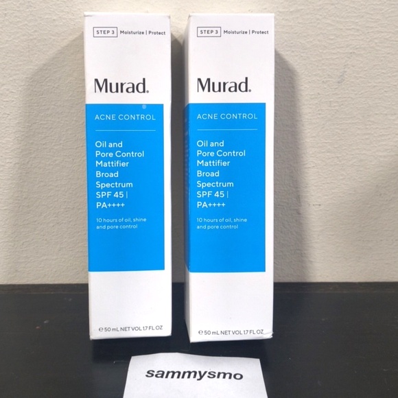 RESERVED! Murad Acne Control Oil and Pore Control Mattifier  SPF 45, 1/26 x5 - Picture 3 of 7
